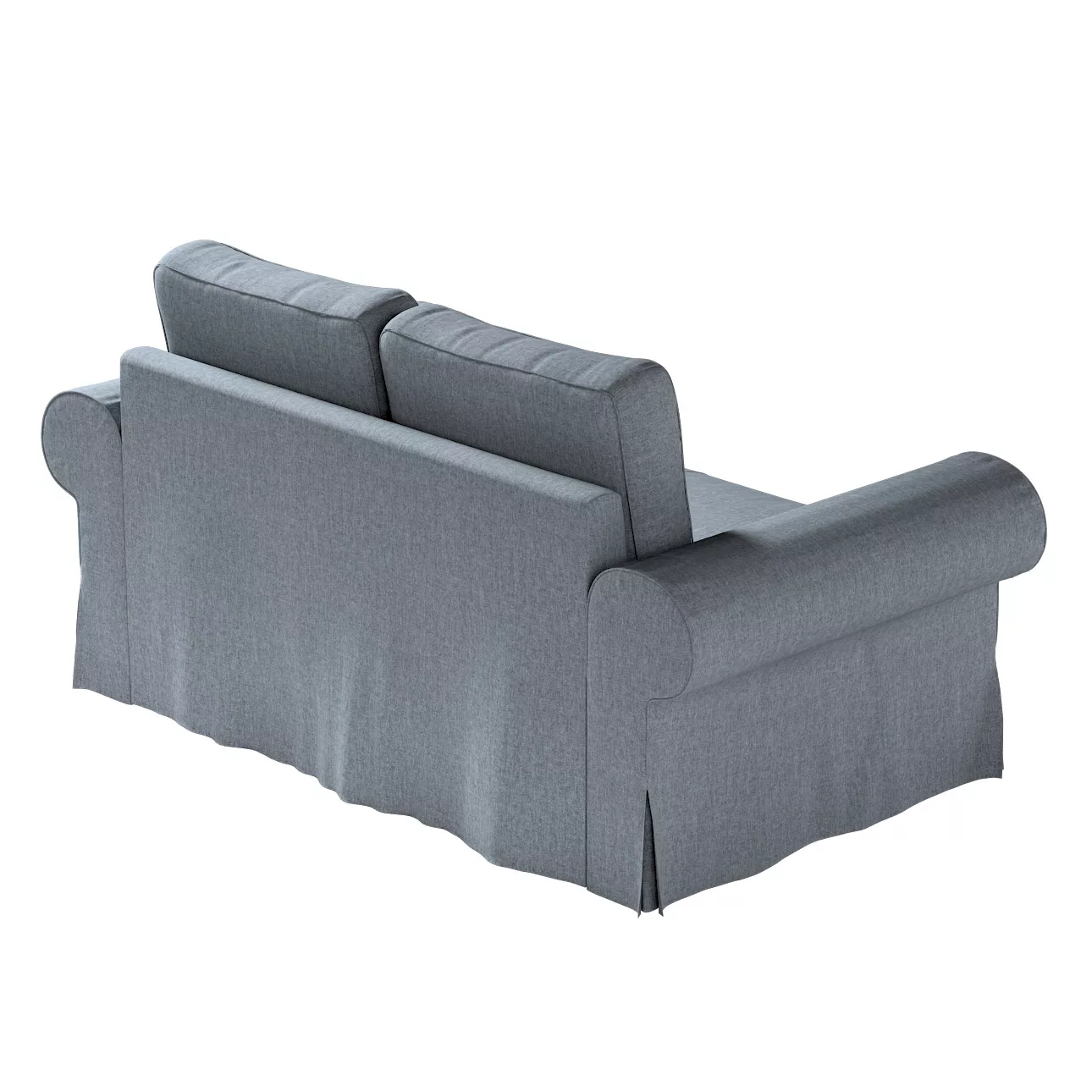 Bezug für Backabro 2-Sitzer Sofa ausklappbar, grau, Bezug für Backabro 2-Si günstig online kaufen