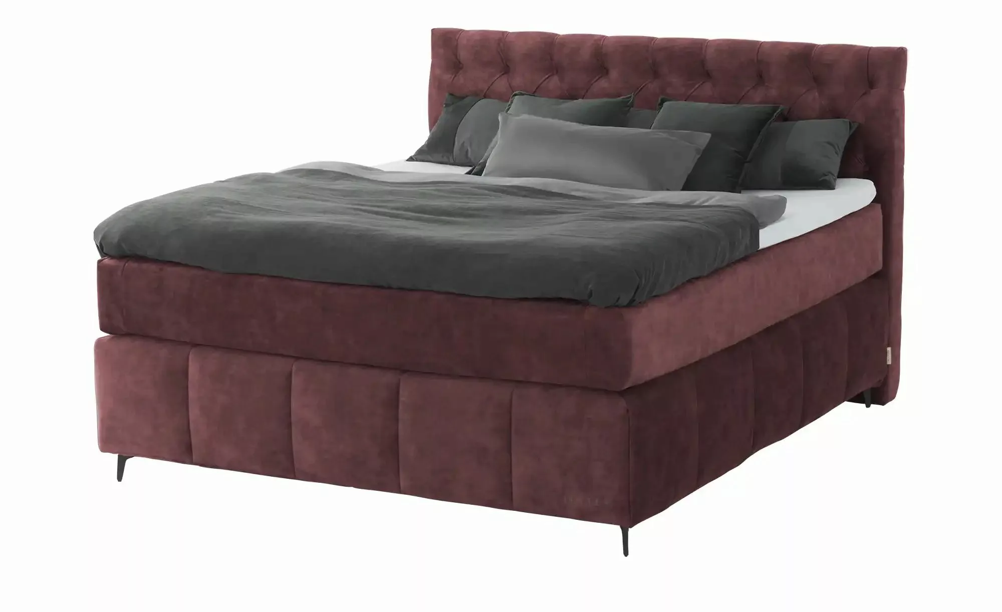 Jette Home Boxspringbett  Glam New ¦ rot ¦ Maße (cm): B: 202 H: 132,5 Bette günstig online kaufen