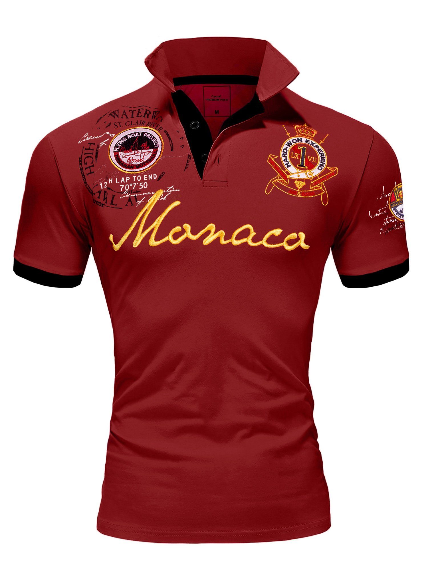 Amaci&Sons Poloshirt Monaco 2.0 Poloshirt mit günstig online kaufen