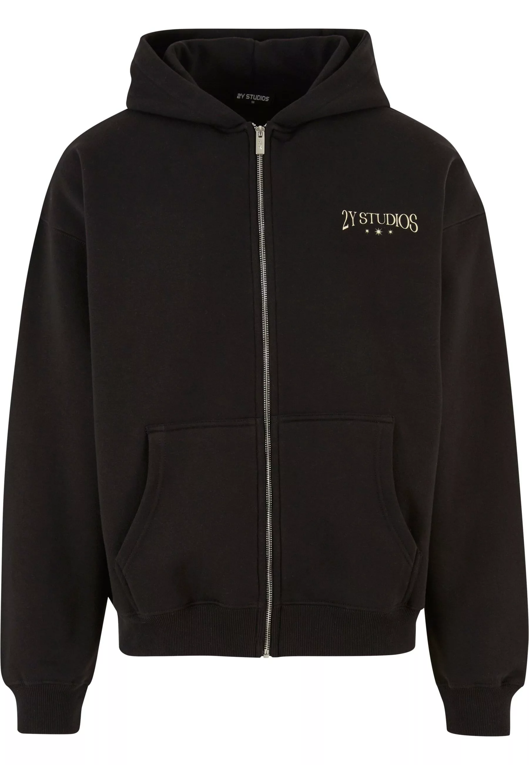 2Y Studios Sweatjacke "2Y Studios Herren 2Y Insignia Oversize Zip-Hoodie" günstig online kaufen