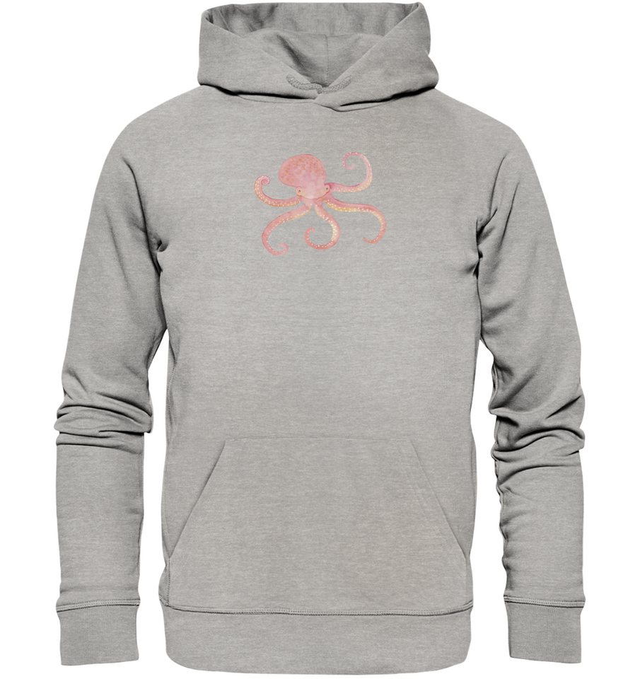 Mr. & Mrs. Panda Hoodie Größe L Tintenfisch - Heather Grey - Geschenk, Gute günstig online kaufen