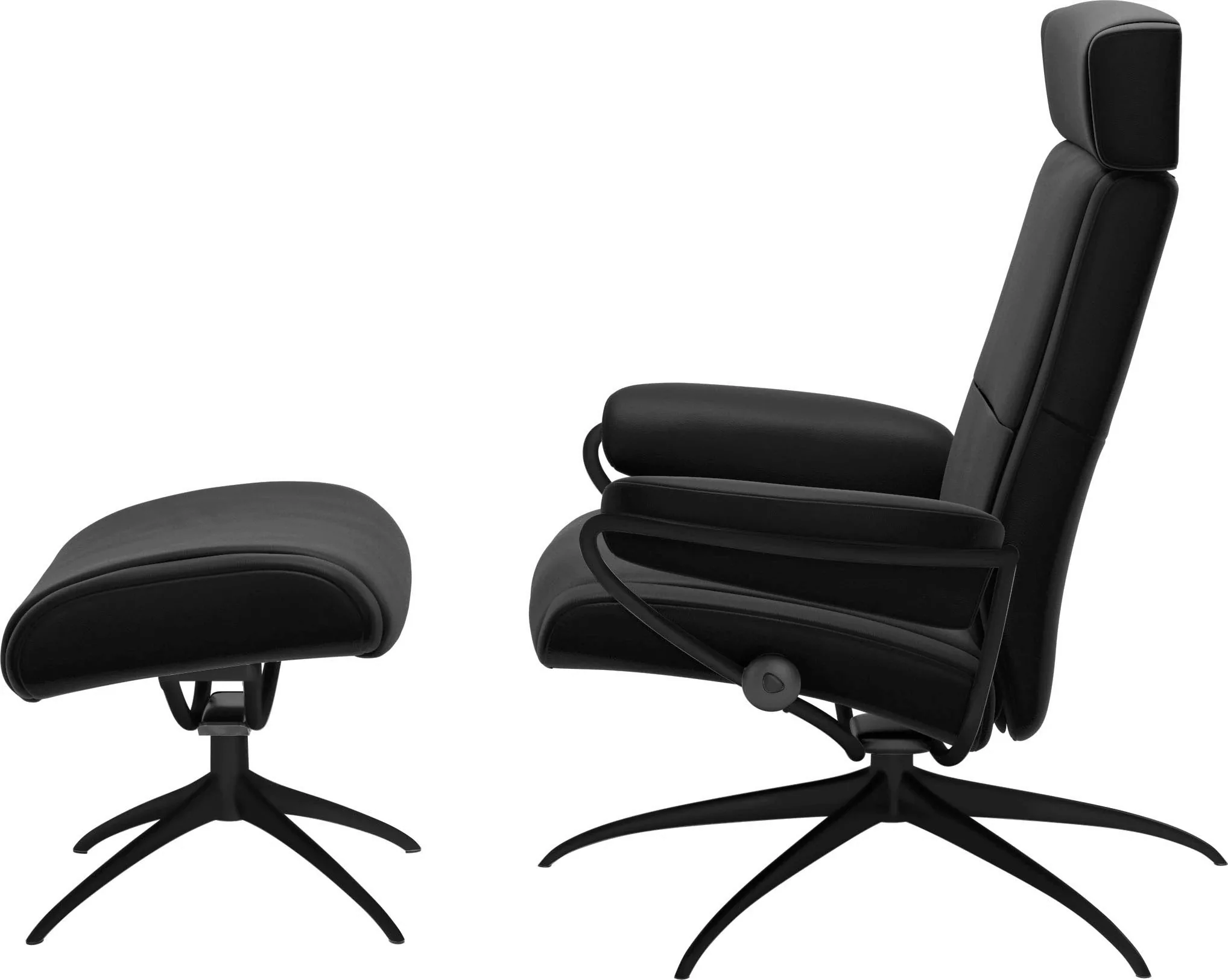 Stressless® Relaxsessel »Paris«, (Set, Relaxsessel mit Hocker) günstig online kaufen