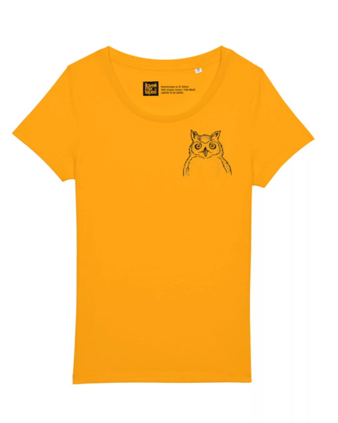 Fair Gehandeltes Kleine Eule Women Shirt Aus Biobaumwolle. günstig online kaufen