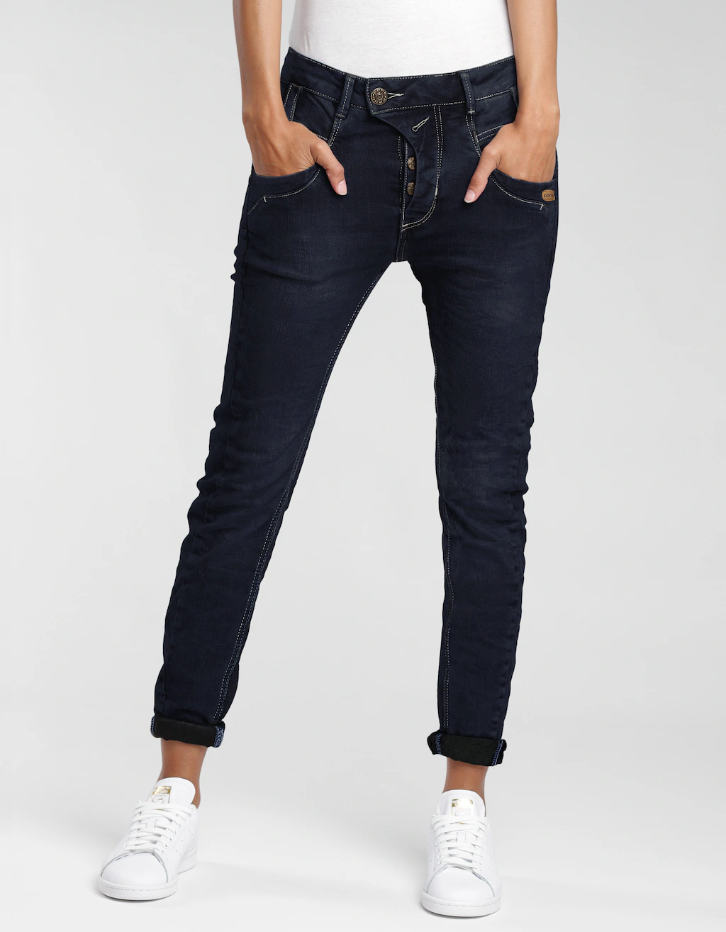 GANG Slim-fit-Jeans "94MARGE", mit besonderem 4-Knopf-Verschluss günstig online kaufen