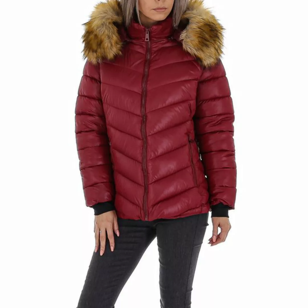 Ital-Design Steppjacke Damen Freizeit (87256601) Kapuze (abnehmbar) Gefütte günstig online kaufen