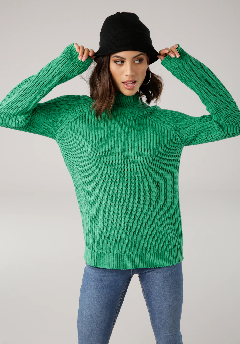 Laura Scott Strickpullover, mit Stehkragen günstig online kaufen