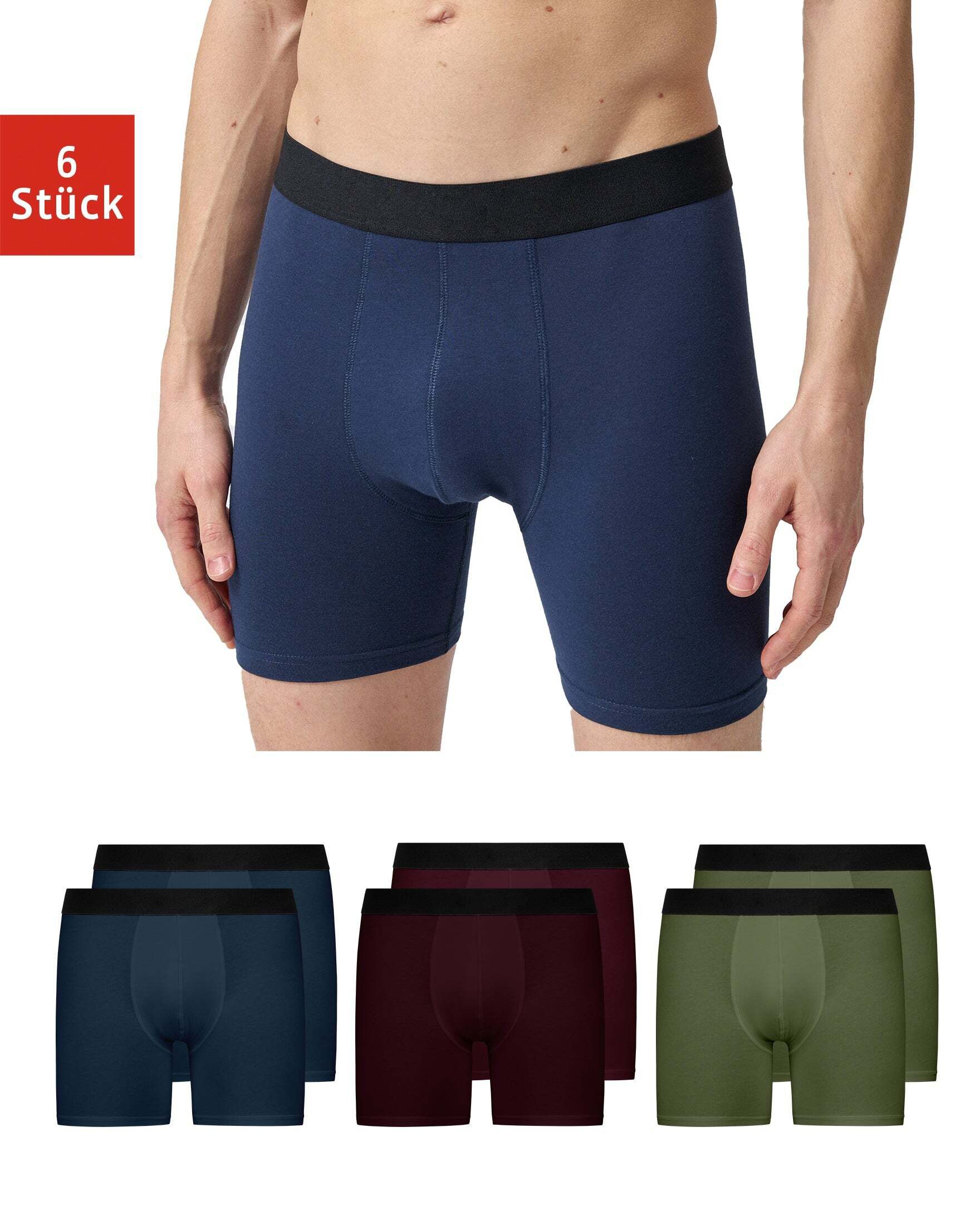 SNOCKS Boxershorts Enge Unterhosen mit längerem günstig online kaufen