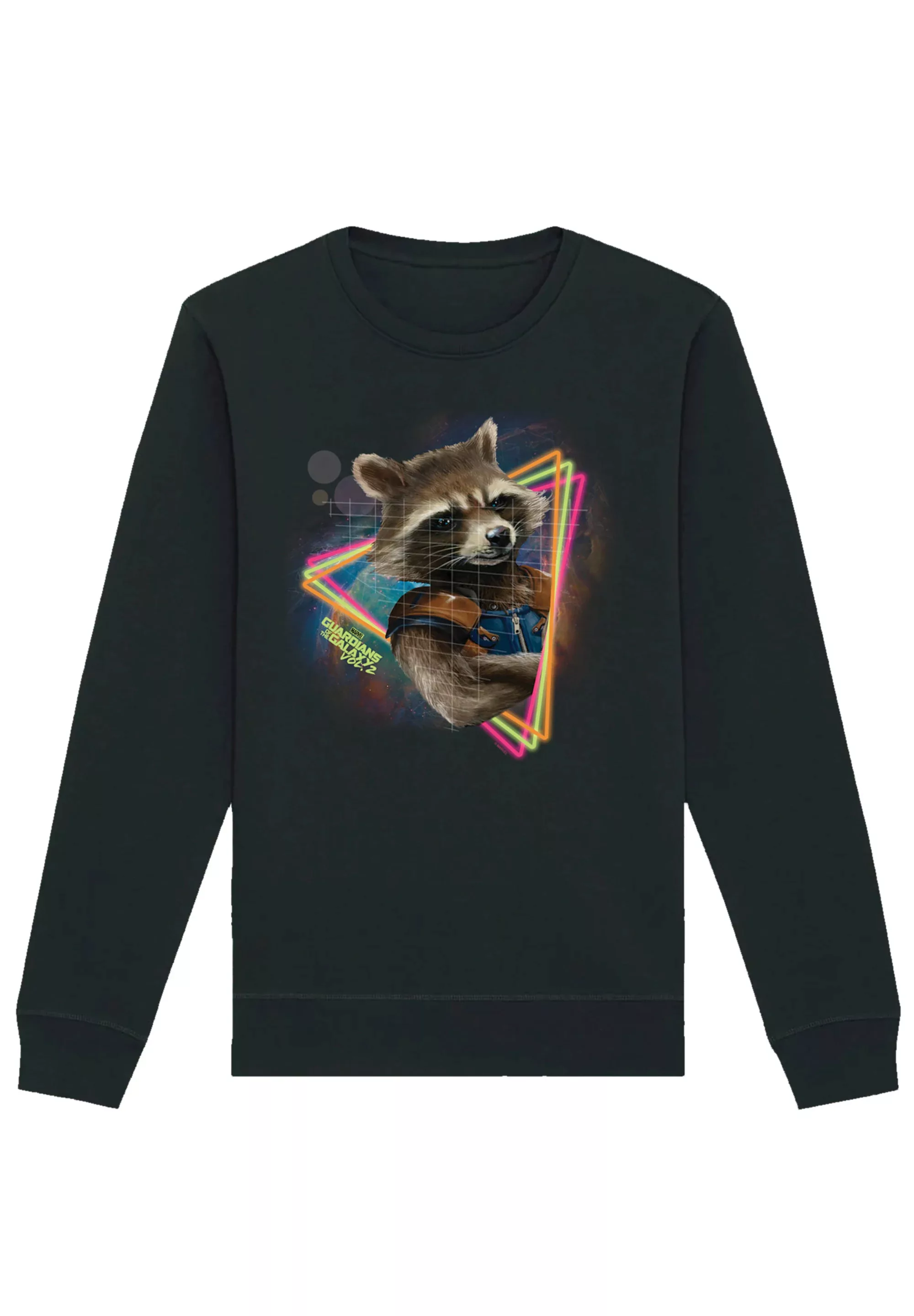 F4NT4STIC Sweatshirt "Marvel Guardians of the Galaxy Neon Rocket", Premium günstig online kaufen