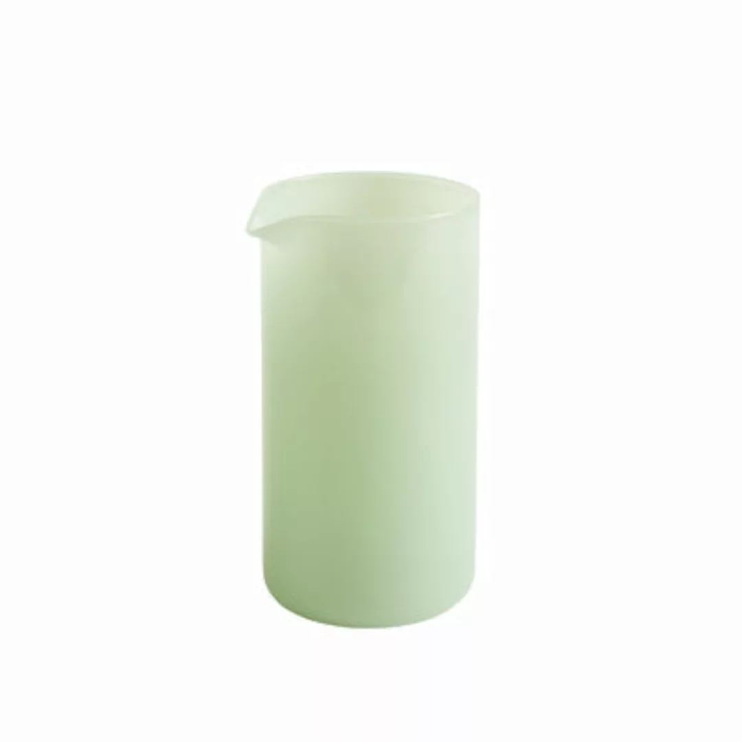 Karaffe Medium glas grün / Milchkännchen - Ø 7,5 X H 14 cm - Hay - Grün günstig online kaufen