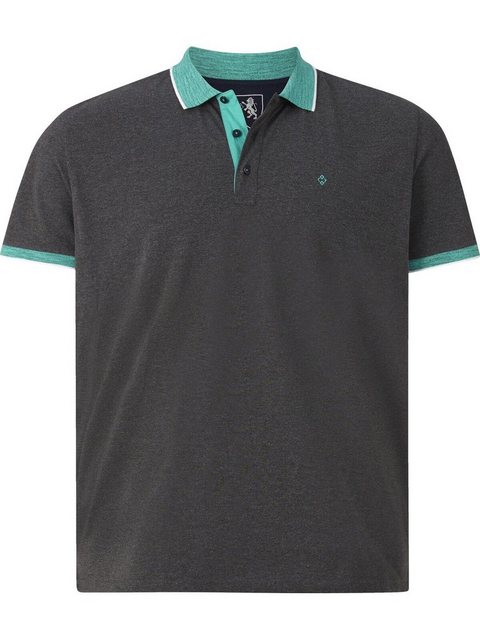 Charles Colby Poloshirt EARL CINNAK Kragen mit schmalen Streifen günstig online kaufen