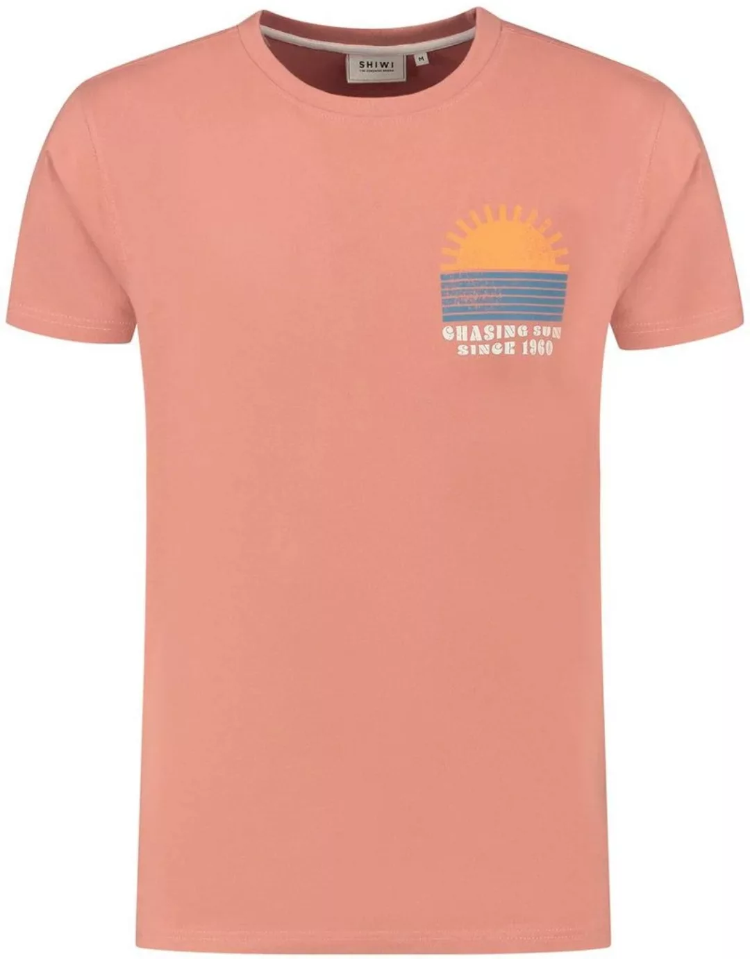 Shiwi T-shirt Sunset Faded Pink - Größe L günstig online kaufen