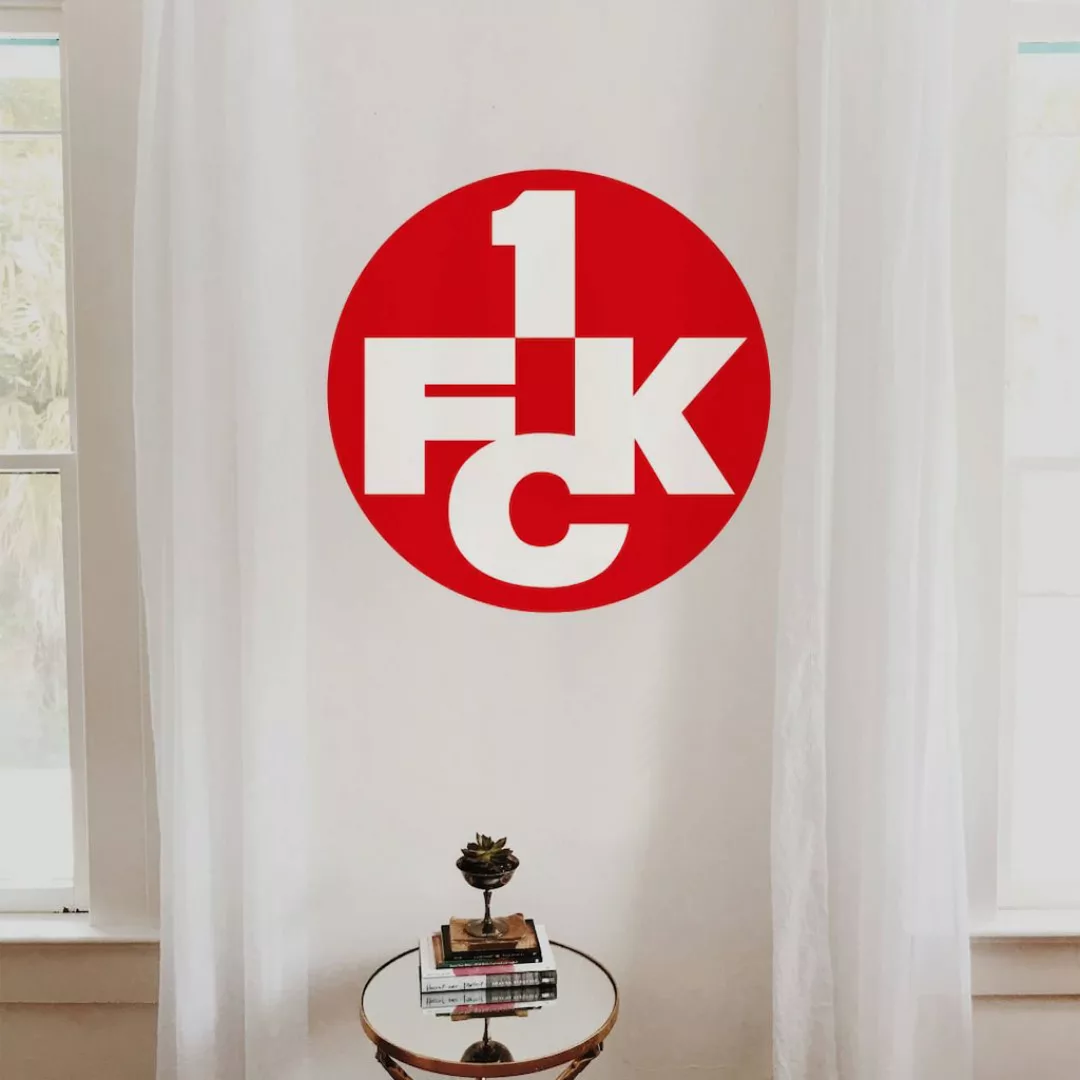 Wall-Art Wandtattoo »1.FC Kaiserslautern Logo«, (1 St.), selbstklebend, ent günstig online kaufen