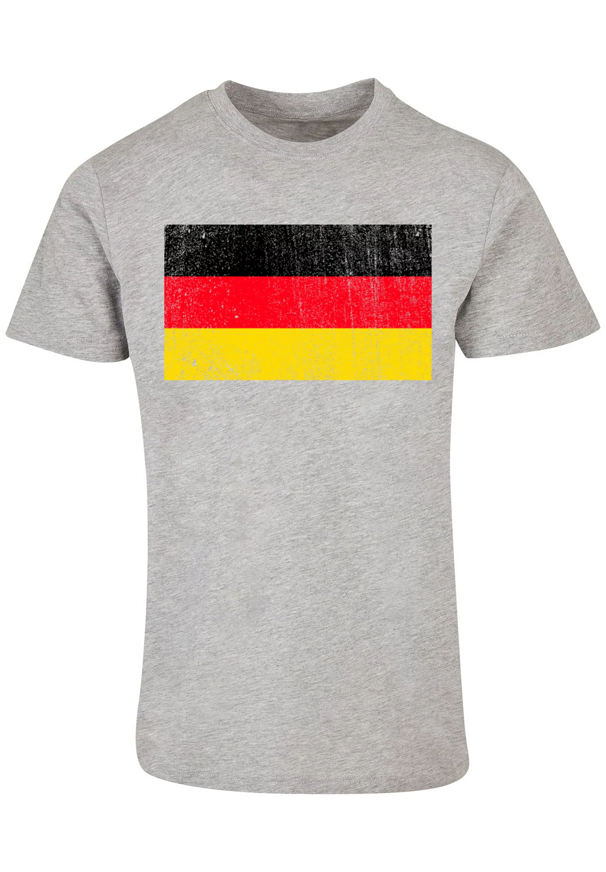 F4NT4STIC T-Shirt "Deutschland Flagge Germany distressed", Print günstig online kaufen