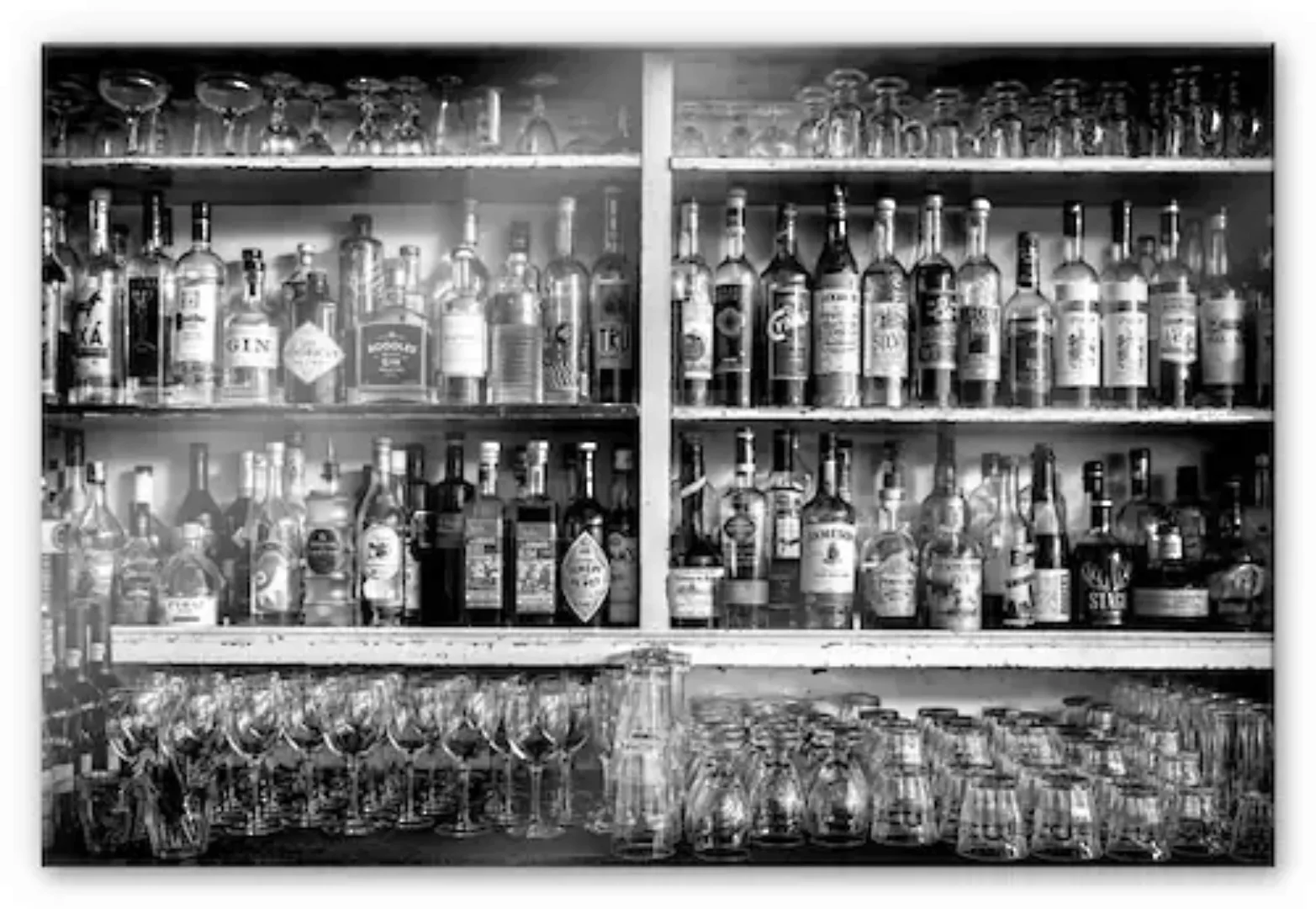 Wall-Art Küchenrückwand »Klassische Bar Spritzschutz«, (1 tlg.), Herd Wasch günstig online kaufen