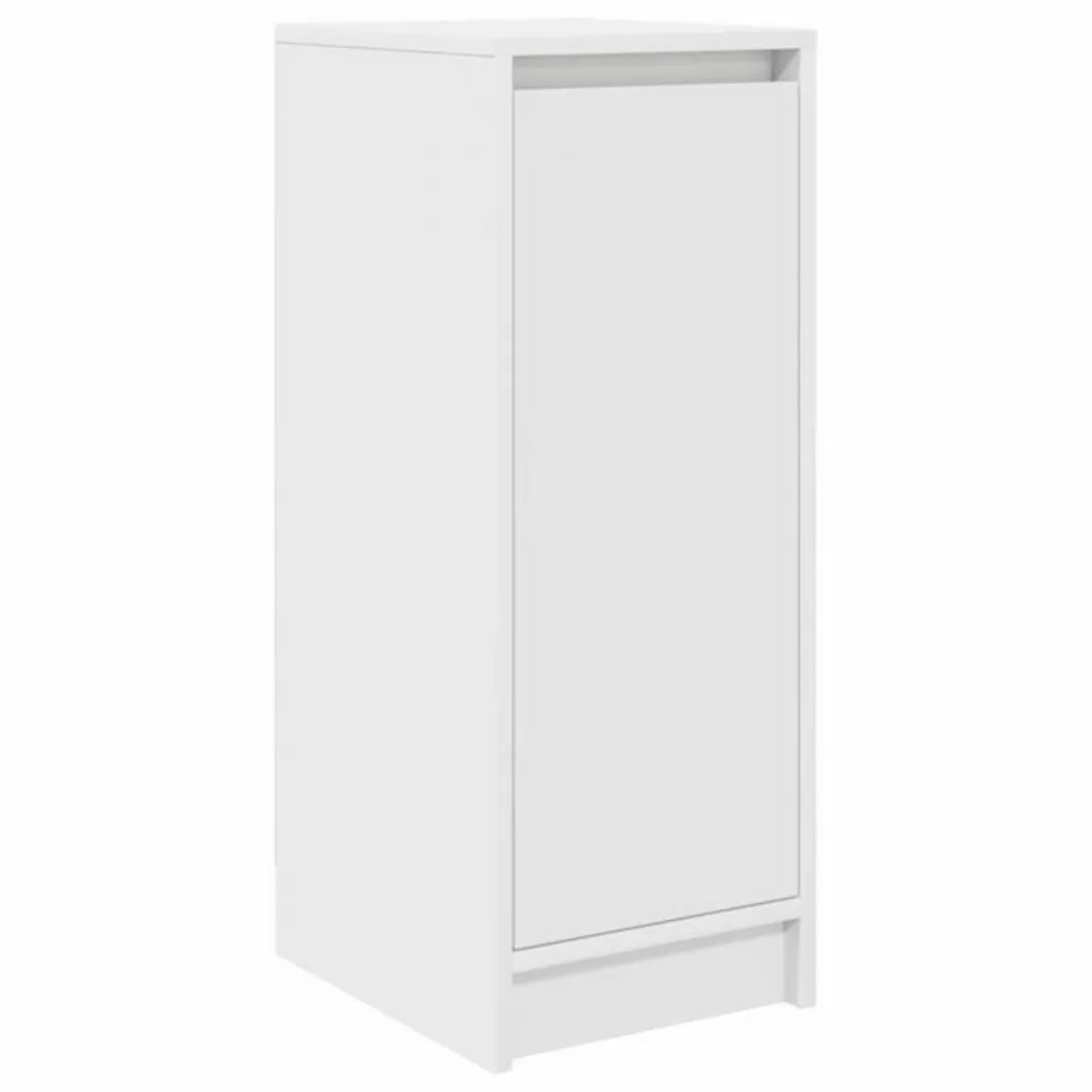 vidaXL Schuhschrank Schuhschrank Weiß 29,5x34x76 cm Holzwerkstoff günstig online kaufen