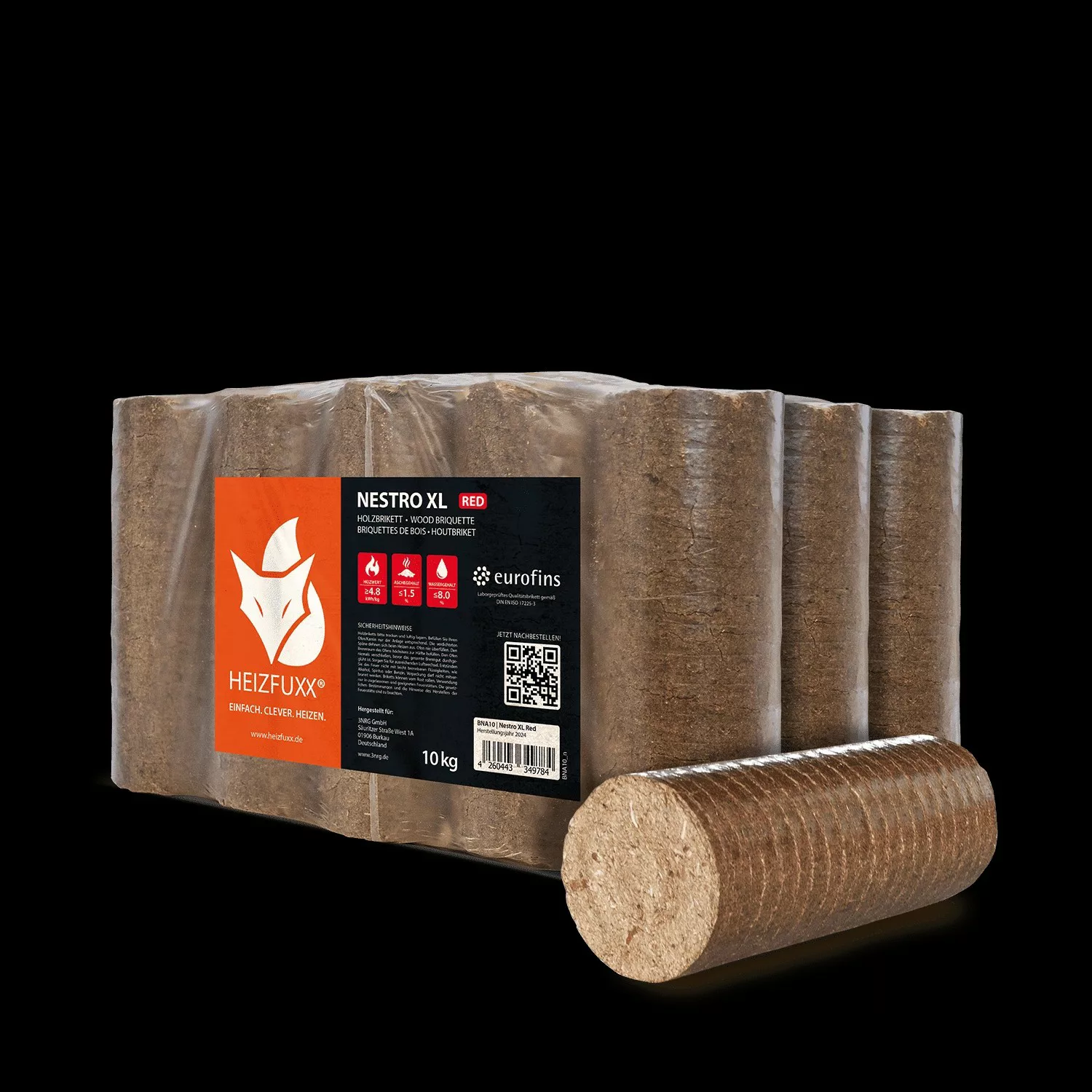 Heizfuxx Nestro Xl Red 10kg x 3 Gebinde 30kg günstig online kaufen