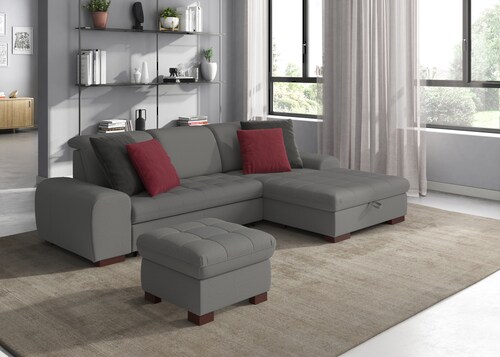 sit&more Ecksofa "Luxor L-Form", wahlweise mit Bettfunktion, Bettkasten und günstig online kaufen