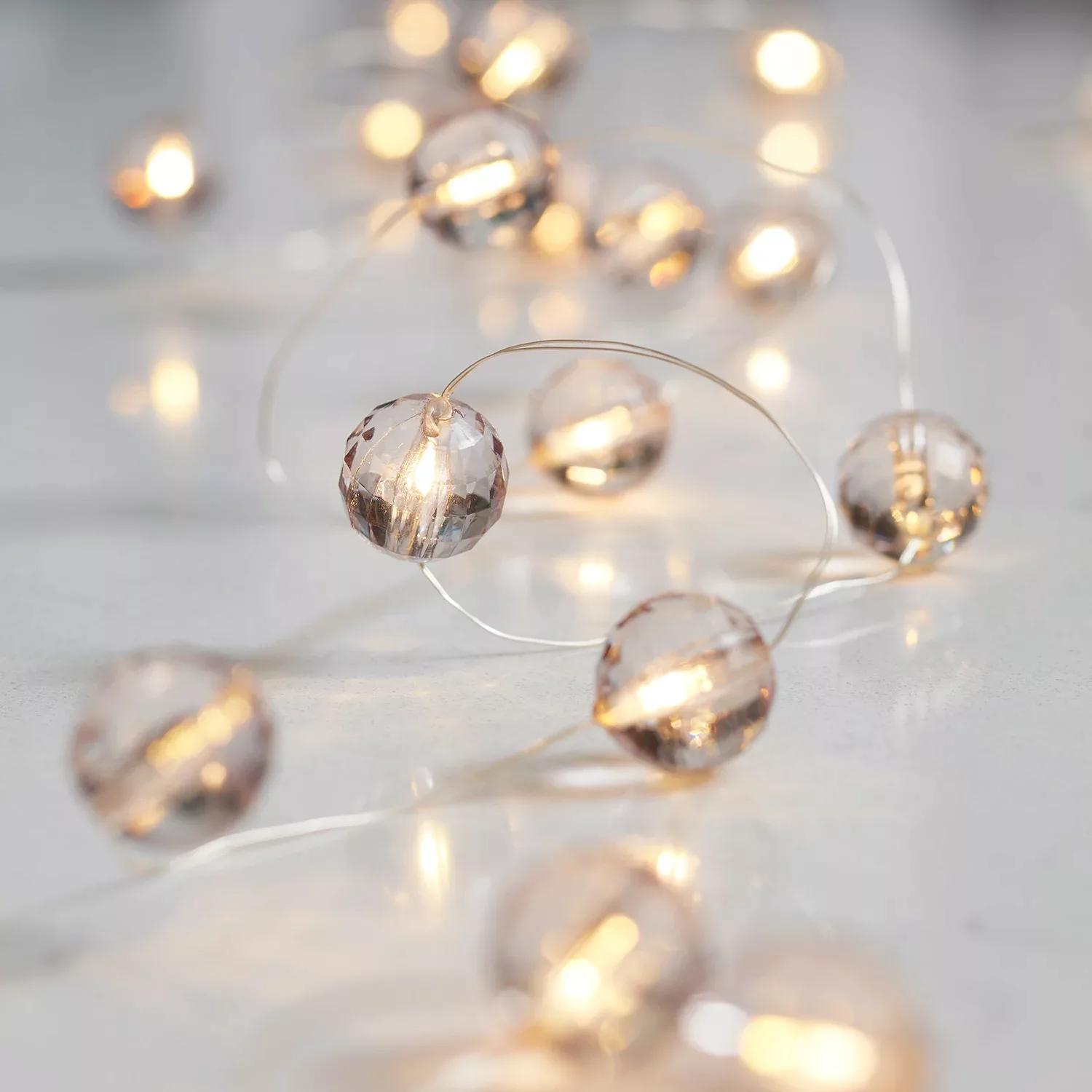 20er Micro Lichterkette Perlen warmweiß günstig online kaufen