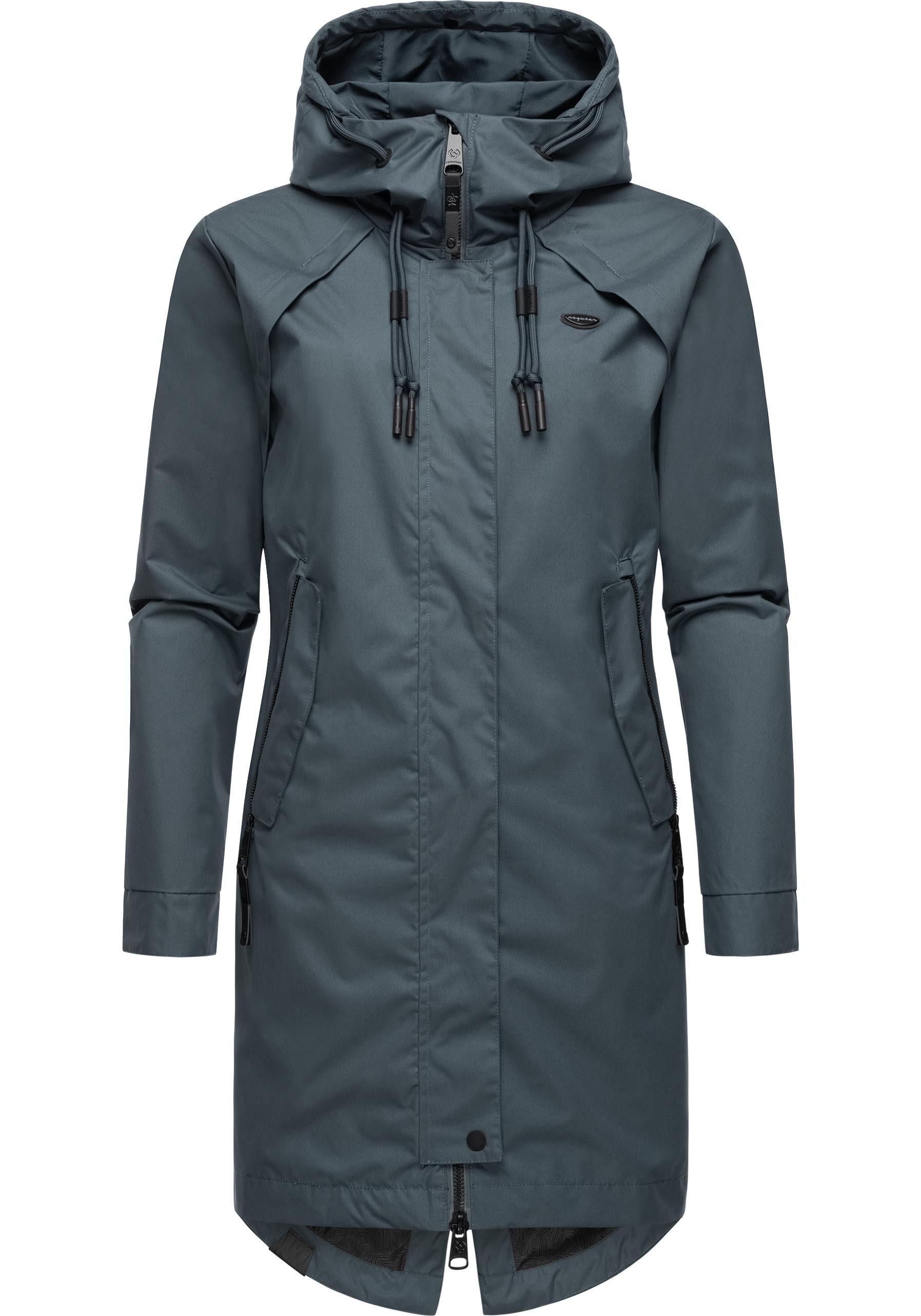 Ragwear Jerseymantel "Rejany", Wasserdichter Damen Parka für die Übergangsz günstig online kaufen