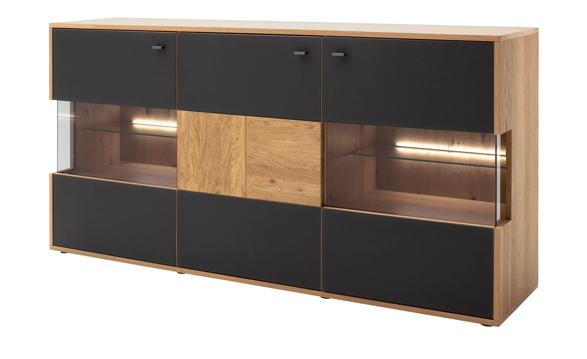 Sideboard  Lavia ¦ holzfarben ¦ Maße (cm): B: 184 H: 92 T: 44.0 Kommoden & günstig online kaufen