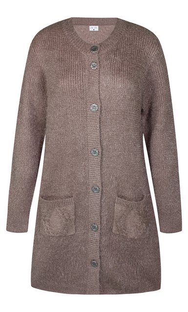 ZE-ZE Nordic Strickjacke Strickjacke Rachel mud günstig online kaufen