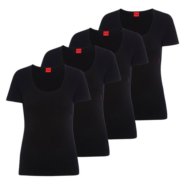 HUGO T-Shirt "T-Shirt T-Shirt RN 4er Pack" günstig online kaufen