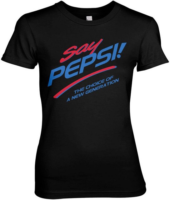 Pepsi Co T-Shirt Say Girly Tee günstig online kaufen