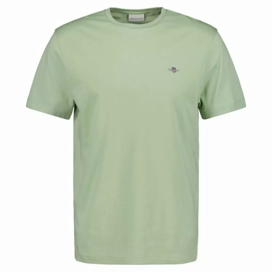 Gant T-Shirt REG SHIELD SS T-SHIRT mit Logostickerei auf der Brust günstig online kaufen