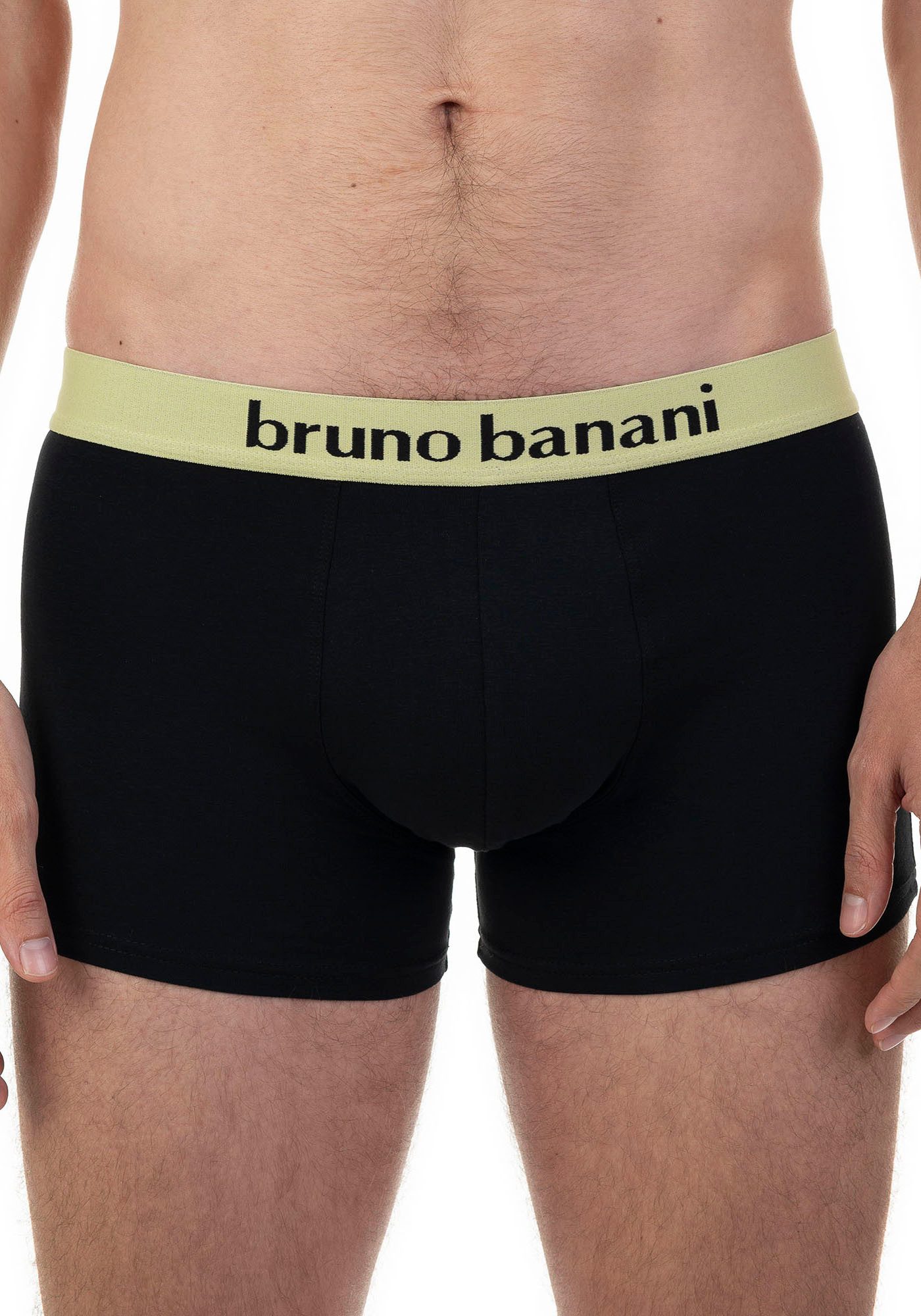 Bruno Banani Boxer "Flowing", (2er Pack), mit kontrastreichem Logobund günstig online kaufen