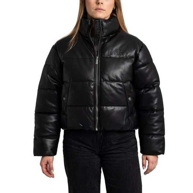 Karl Kani Winterjacke Karl Kani Serif Crop PU Puffer Jacket günstig online kaufen