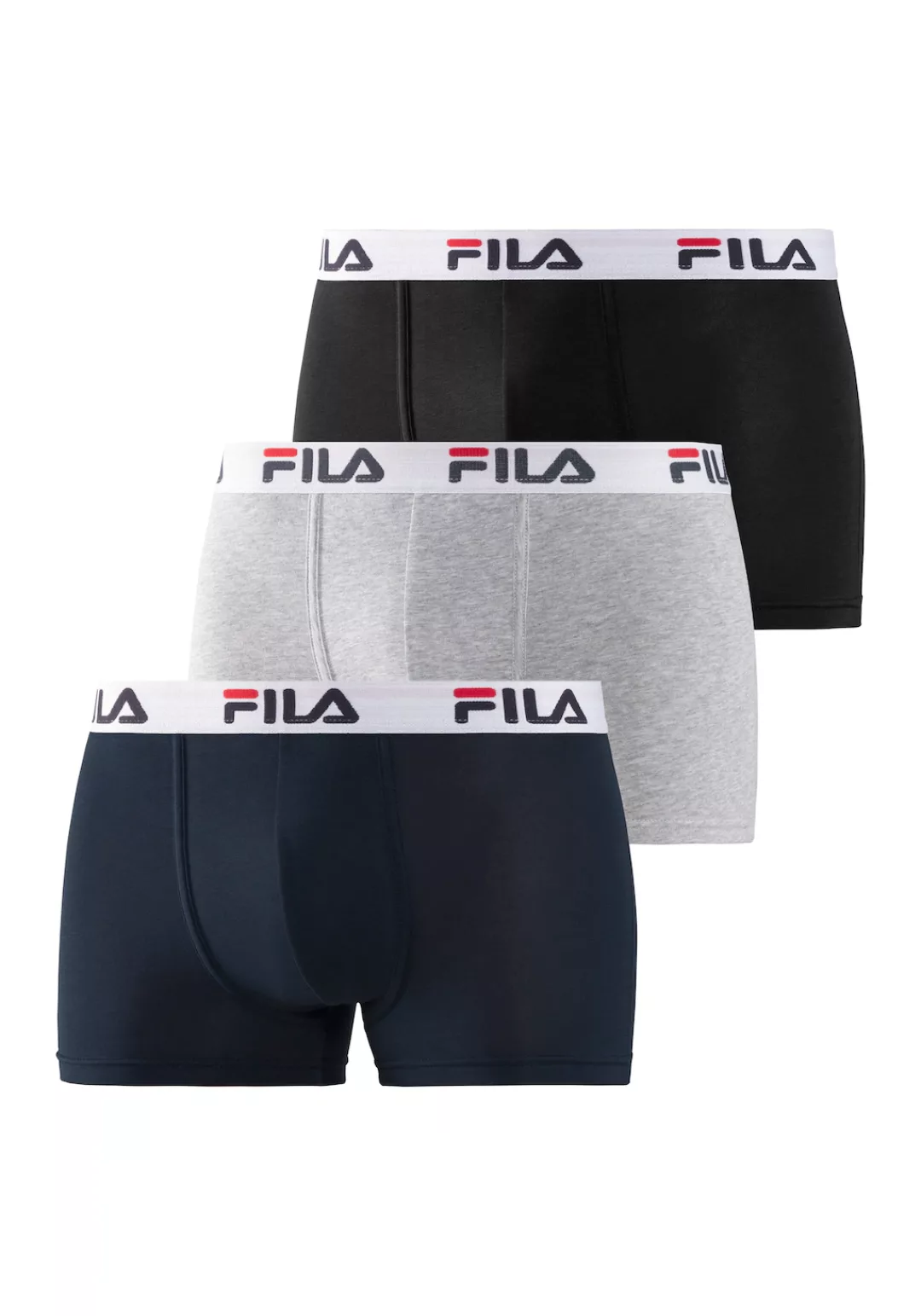 Fila Boxer, (3er Pack), mit elastischem Logobund günstig online kaufen