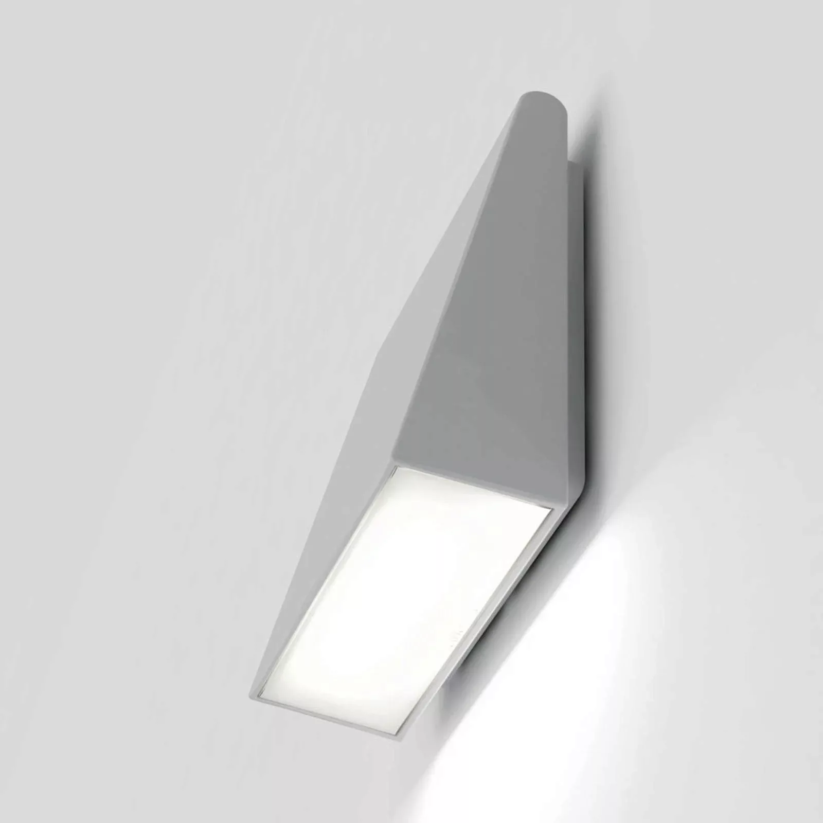 Artemide Cuneo LED-Außenwandleuchte, grau günstig online kaufen