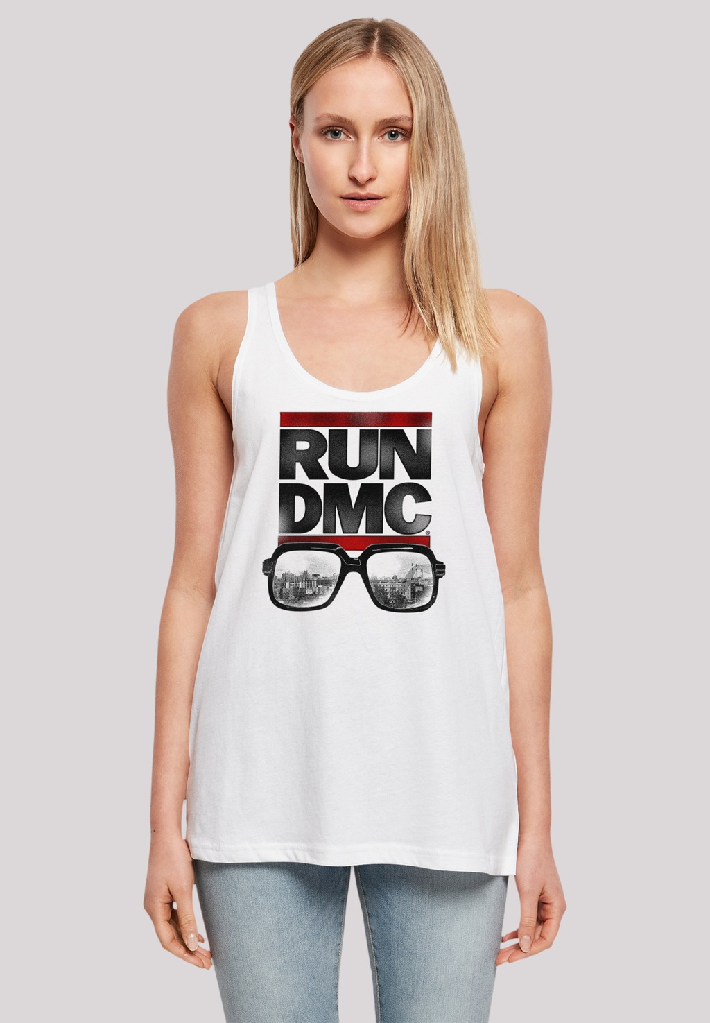 F4NT4STIC T-Shirt "Run DMC Hip-Hop Music Band NYC", Musik,Band,Logo günstig online kaufen