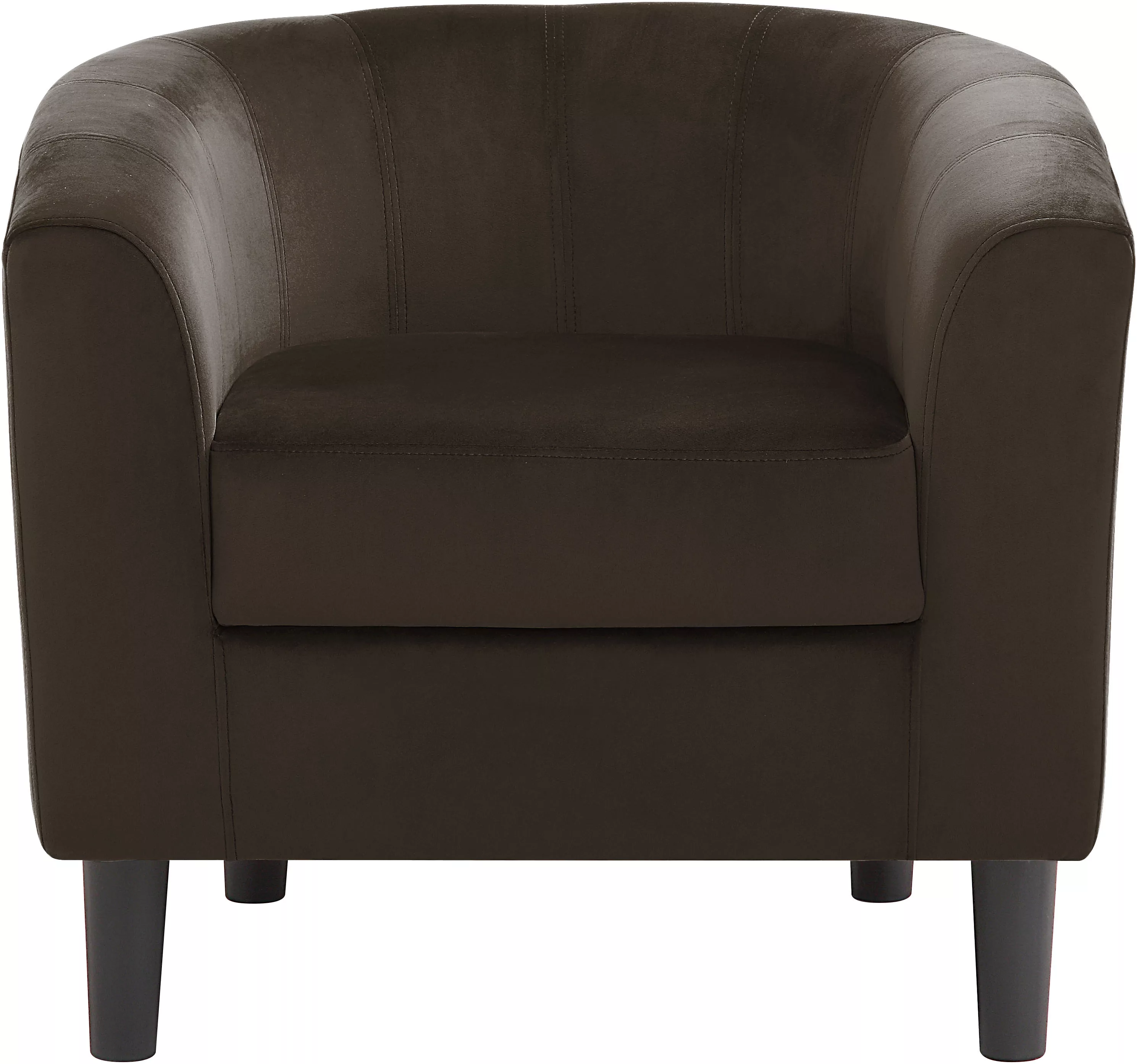 ATLANTIC home collection Sessel "Carlos", Cocktailsessel, Loungesessel mit günstig online kaufen