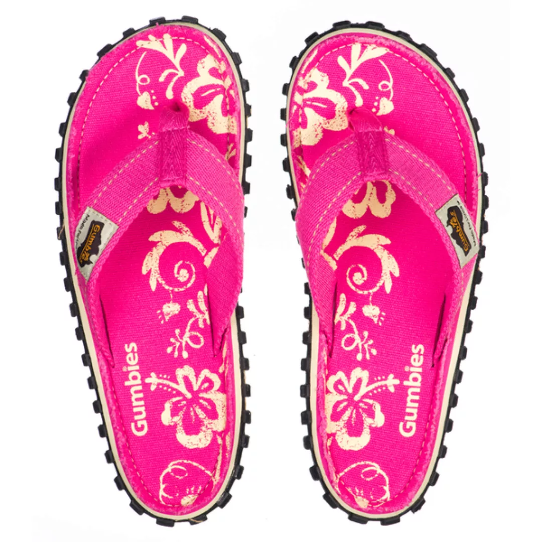 Gumbies Pink Hibiscus – Vegane Sommer-sandalen Für Damen günstig online kaufen