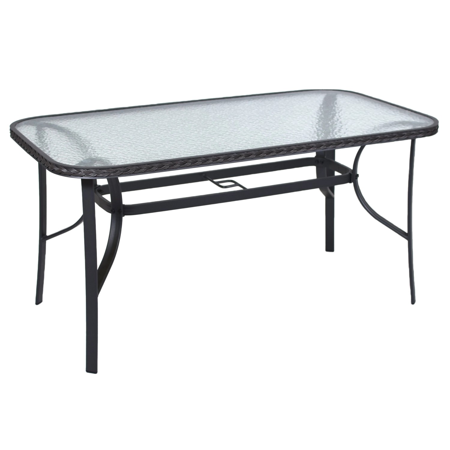 Merxx Gartentisch Roma Roma grau Rechteckig 80 cm x 72 cm günstig online kaufen