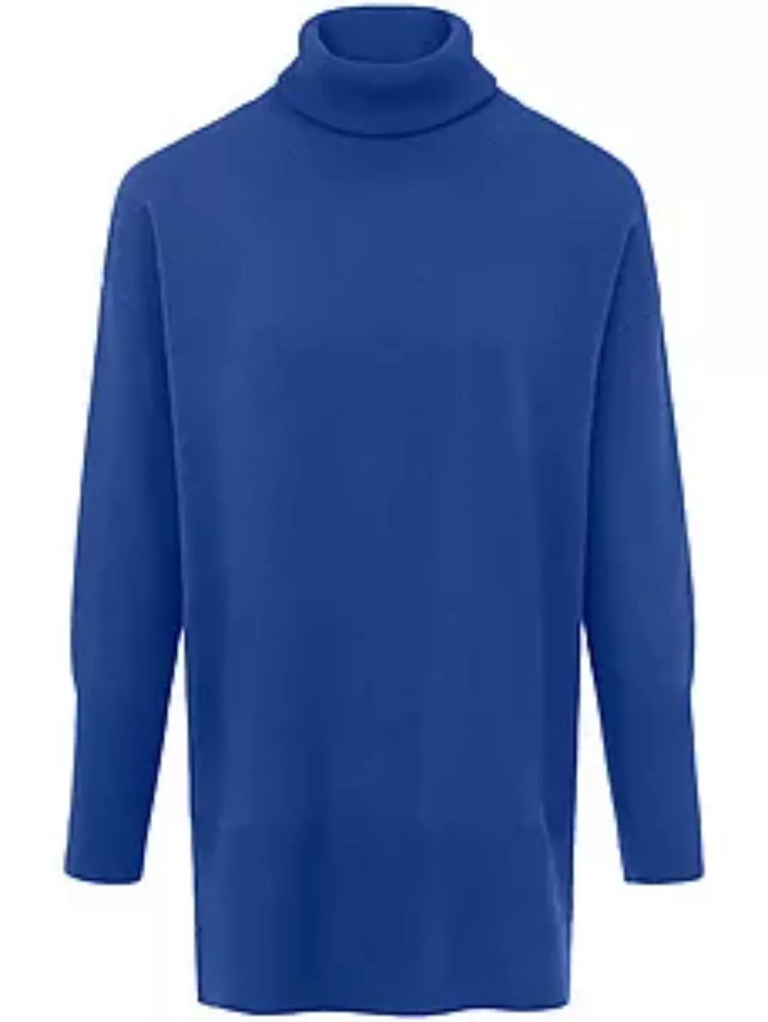 Rollkragen-Pullover include blau günstig online kaufen