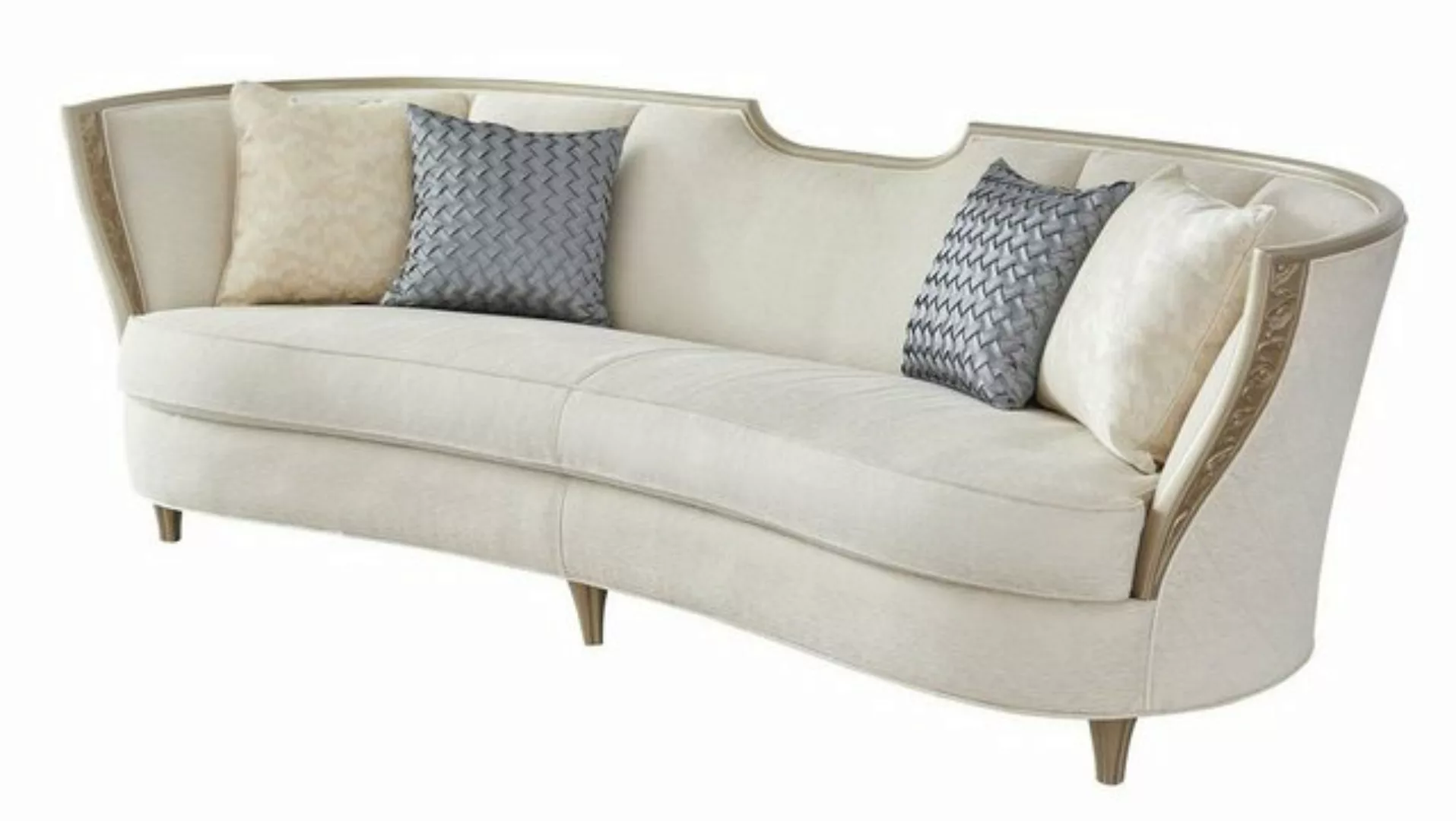 JVmoebel Sofa Stilvolle Beige Sofagarnitur 3+1 Sitzer Polstermöbel Moderne günstig online kaufen