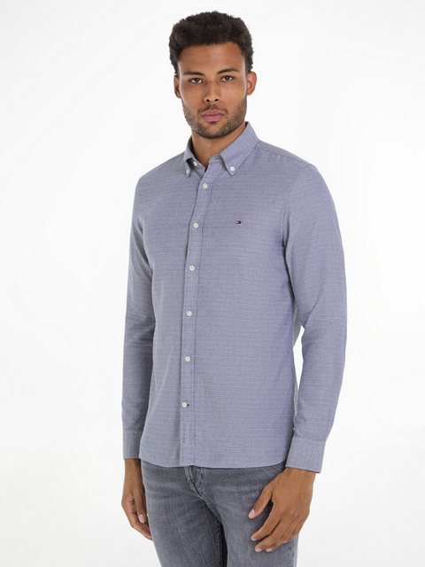 Tommy Hilfiger Langarmhemd OXFORD DOBBY SF SHIRT günstig online kaufen