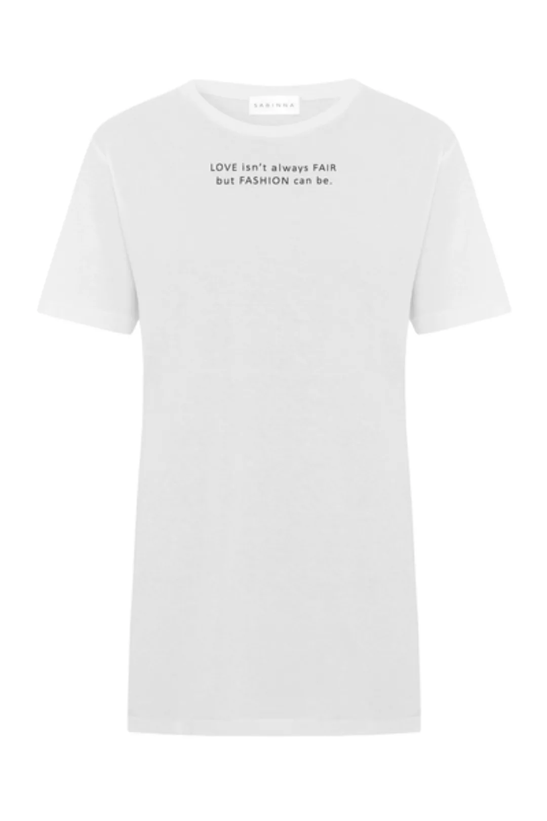 Bio-baumwolle T-shirt: Love Fair Fashion günstig online kaufen