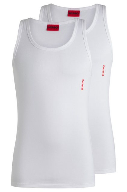 HUGO Tanktop Twin Pack (Packung, 2-tlg) mit Markenlabel in Kontrastfarbe günstig online kaufen