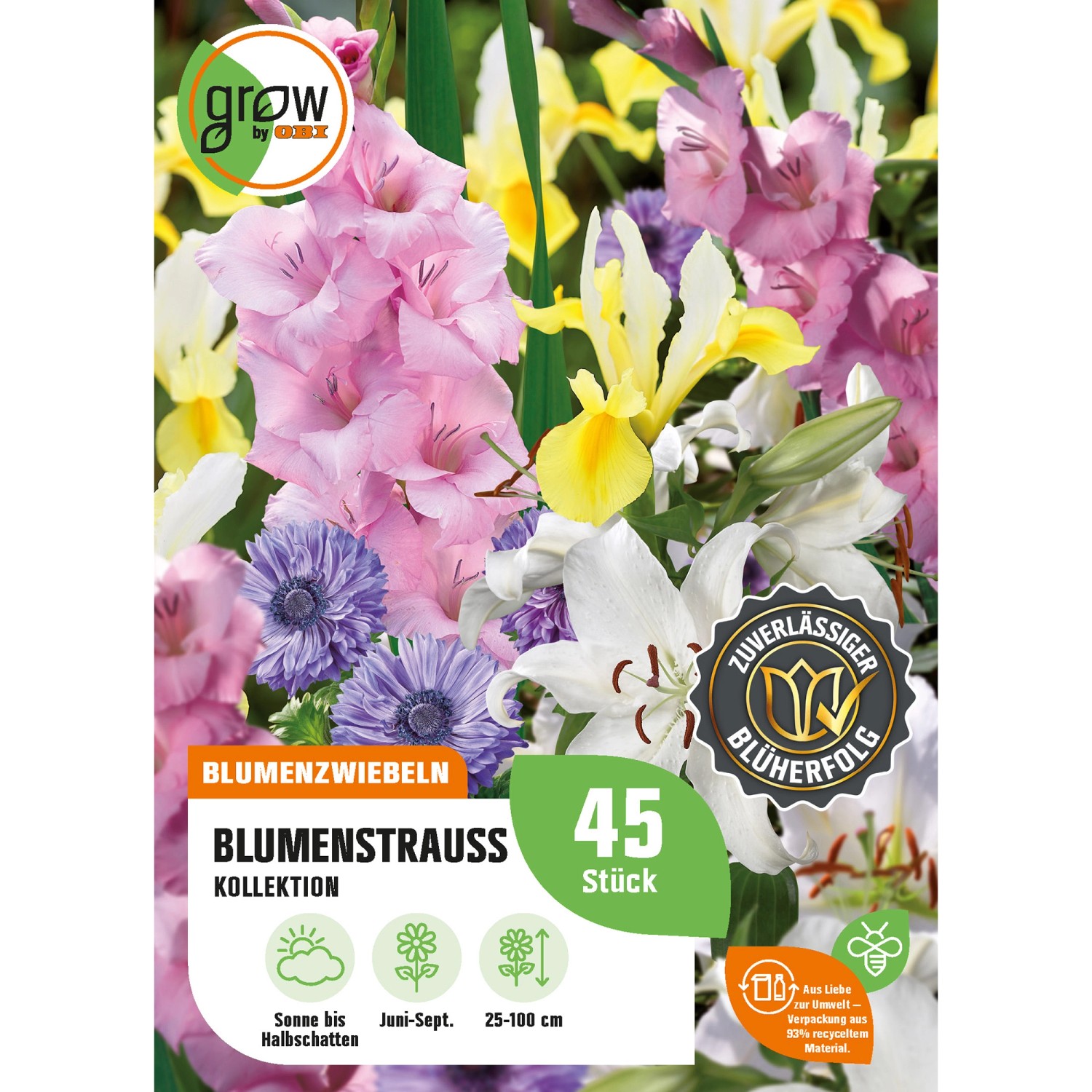 GROW by OBI Blumenstrauss-Kollektion Höhe ca. 25 cm - 100 cm günstig online kaufen