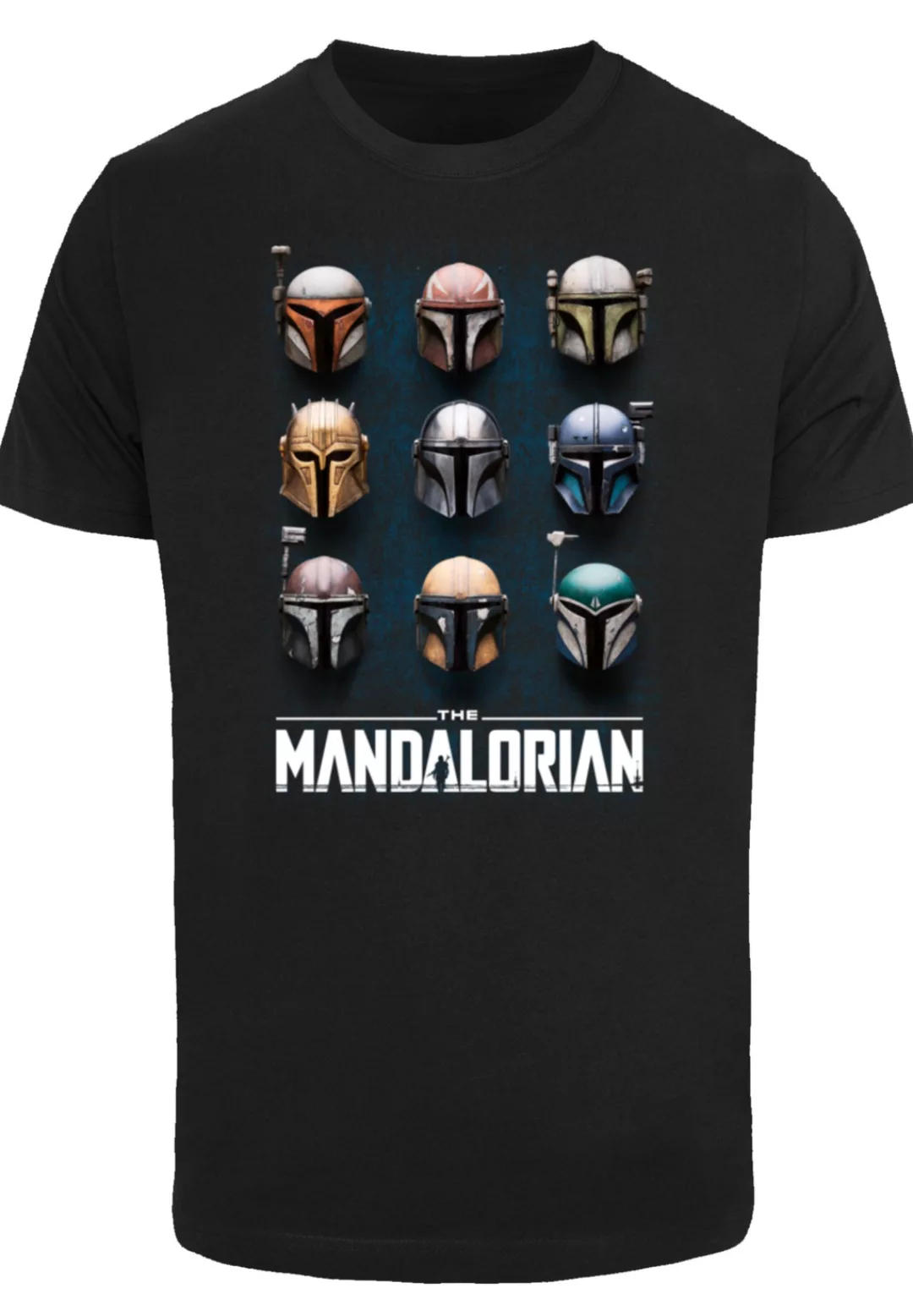 F4NT4STIC T-Shirt "Star Wars The Mandalorian Helmets", Premium Qualität günstig online kaufen