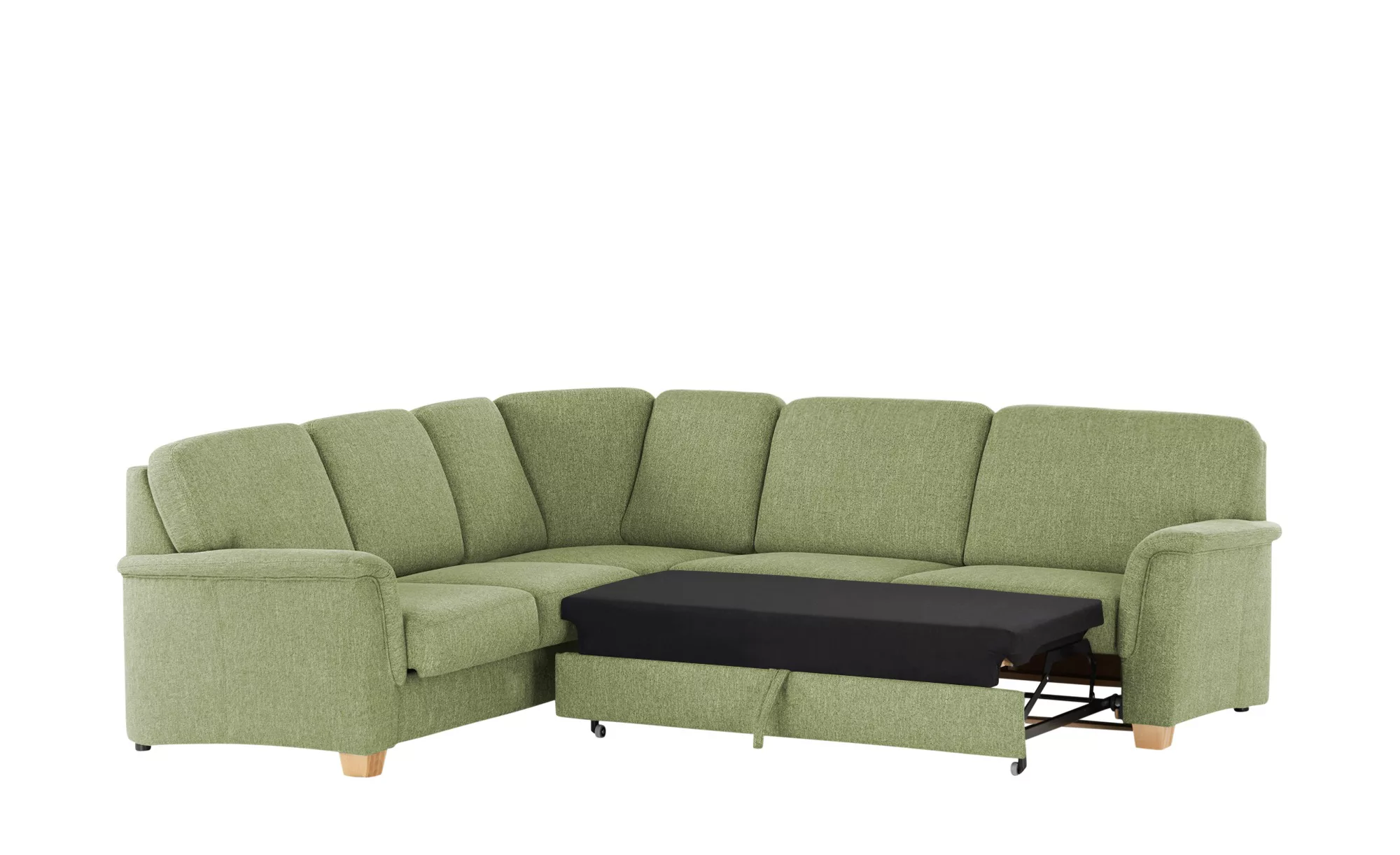 smart Ecksofa  Valencia ¦ grün ¦ Maße (cm): B: 242 H: 90 T: 272 Polstermöbe günstig online kaufen