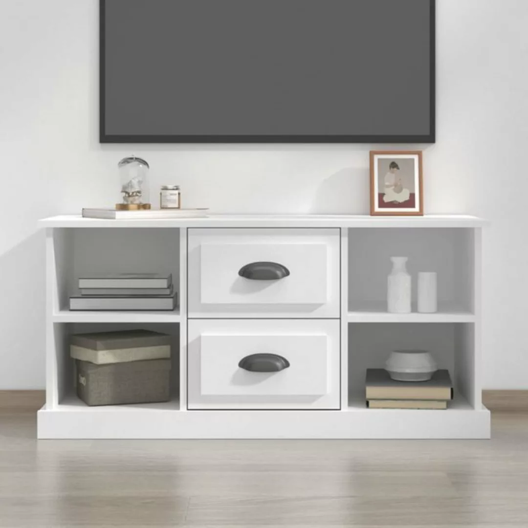 vidaXL TV-Schrank TV-Schrank Weiß 99,5x35,5x48 cm Spanplatte günstig online kaufen