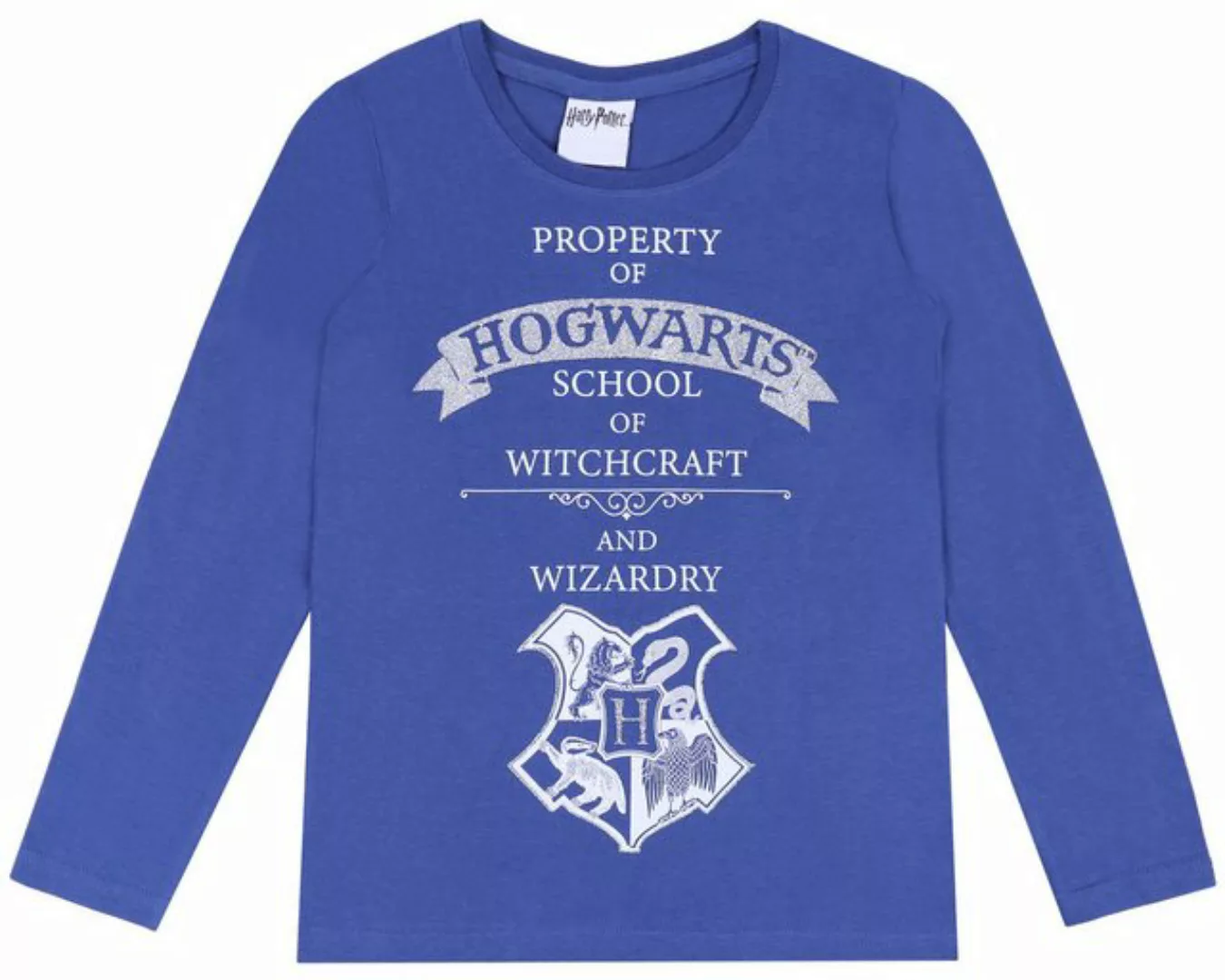 Sarcia.eu Langarmbluse Blau-silberne Bluse HOGWARTS Harry Potter 13 Jahre günstig online kaufen