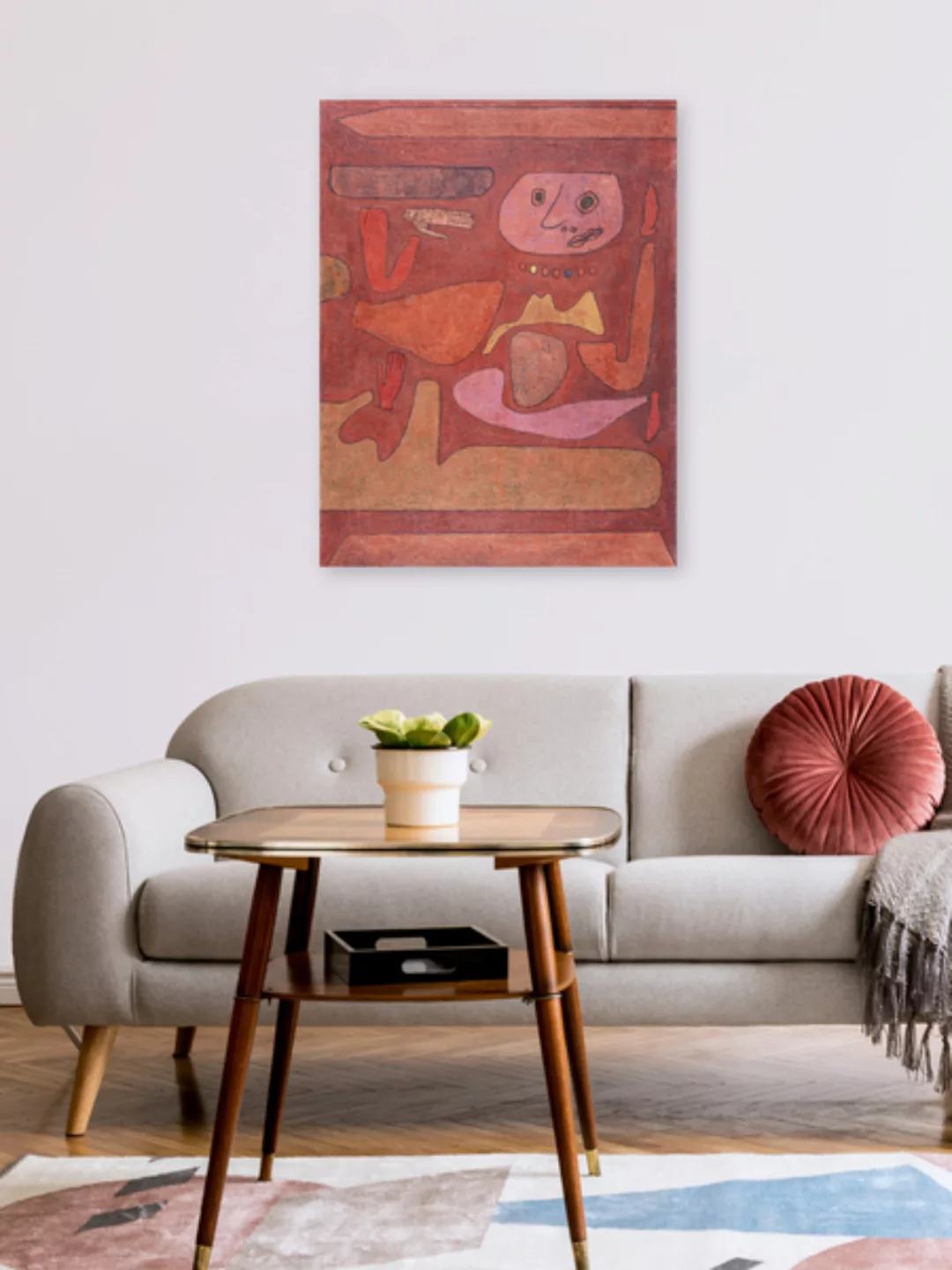 Poster / Leinwandbild - Paul Klee: Der Mann Der Verwirrung günstig online kaufen
