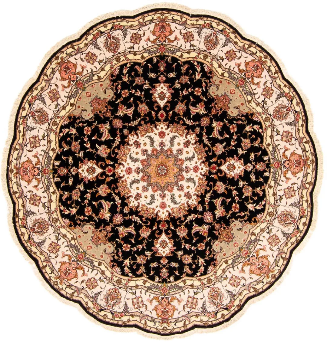 morgenland Orientteppich »Perser - Täbriz - Royal rund - 208 x 208 cm - dun günstig online kaufen