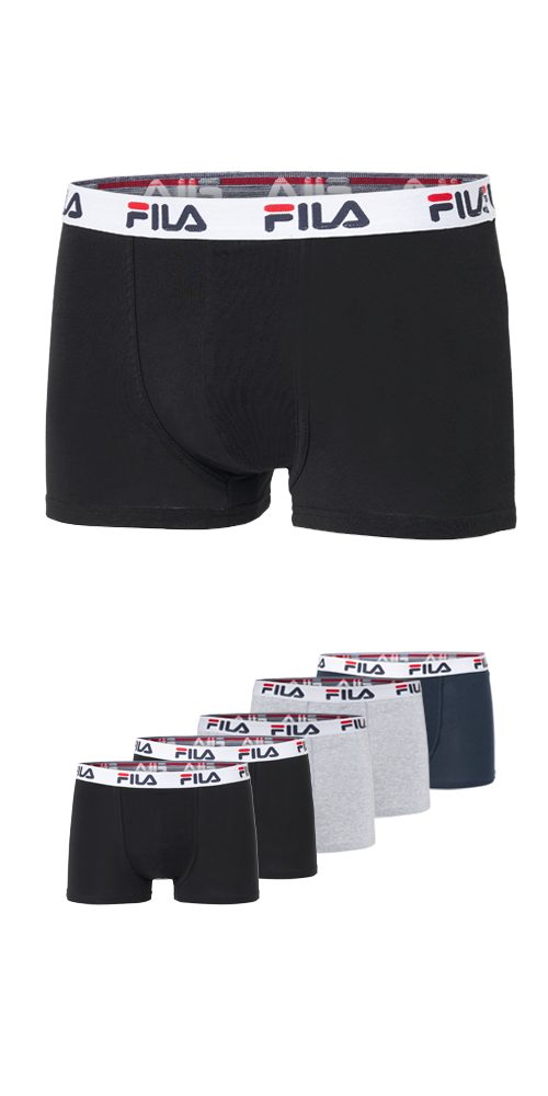 Fila Boxershorts "MAN BOXER SHORTS", (5er Pack), mit Logobund günstig online kaufen