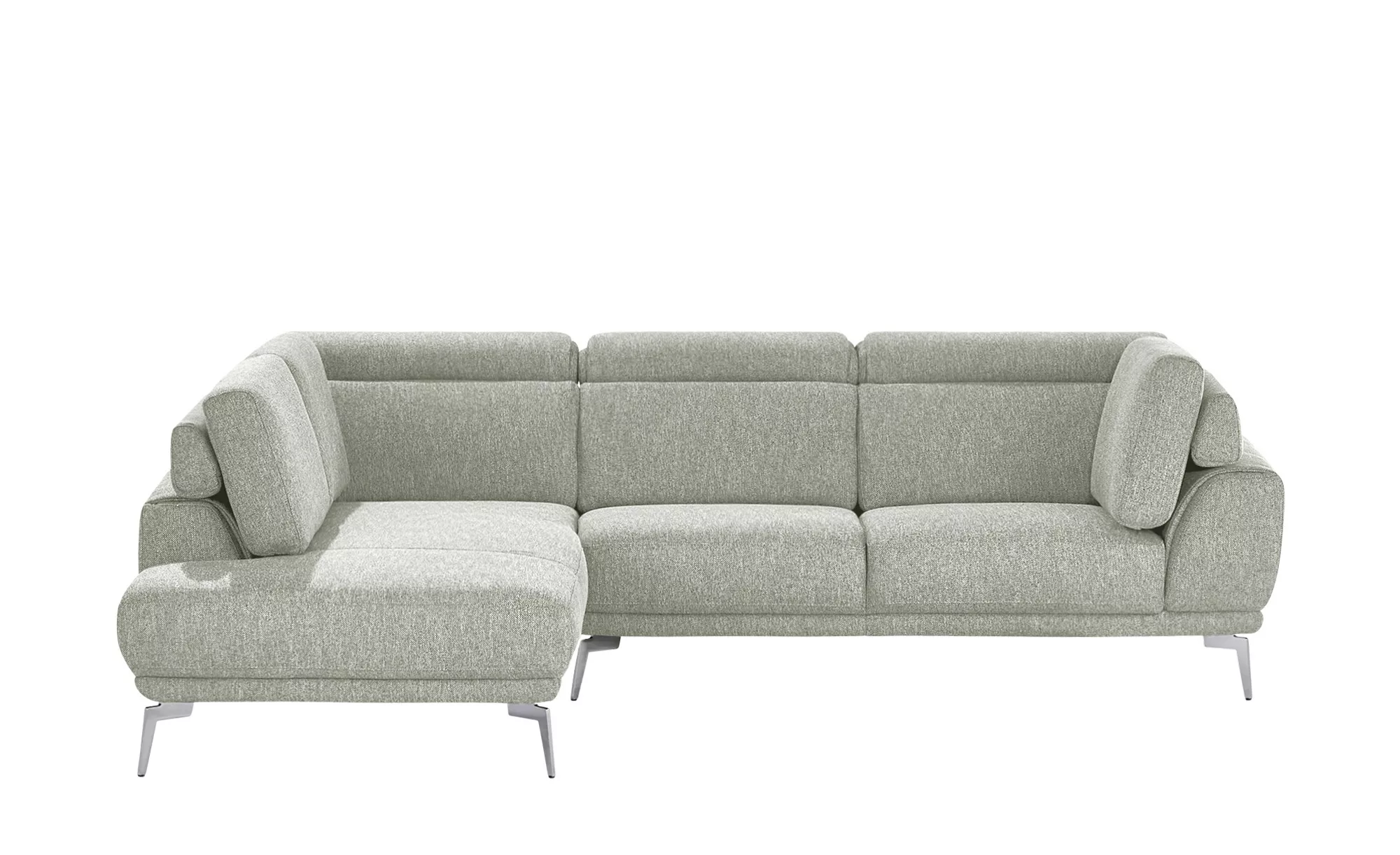 Ecksofa  Sona ¦ grau ¦ Maße (cm): B: 273 H: 83 T: 207 Polstermöbel > Sofas günstig online kaufen